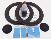 Epicure Model 4 8" Woofer Refoam Kit - Speaker Foam Repair w/ Shims & Dust Caps!