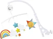 ERINGOGO 1 PC Multi Purpose Rattle Cartoon Bed Bell with Rainbow Design Engaging Musical Plaything for Safe and Durable Promotes Hand Eye Coordination