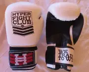 Hyper Fight Club 12 oz white sparring Gloves new in bag