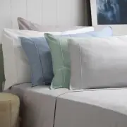 Bianca SPLIT KING Flannelette Sheet Set. Super Soft Twill Weave 170gsm 50cm Drop