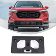 Front License Plate Base Trim Panel Black ABS For Honda CR-V 2023-2025 (for: Honda)