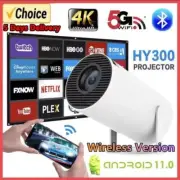 4k and 1080p Smart Mini Projector, Android 11 2.4/5g Wifi Home Video Compatible