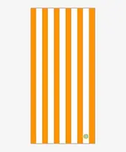 Rockycay Beach Towel - Sand Free, Quick Dry, Lightweight – Large and Extra Large Towels Extra Large 79x35.4" (200x90cm) / Orange Stripes