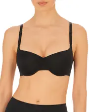 Natori Liquid Convertible Balconette Push Up Bra