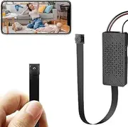 Kestanlora Wireless Hidden Camera DIY Spy Cameras Portable 1080P HD WiFi Nanny Cam Security Camera for Indoor Security