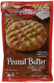 Betty Crocker Peanut Butter Cookie Mix, 17.5 Ounce
