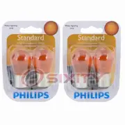 2 pc Philips Parking Light Bulbs for Volkswagen Fox Passat 1992-2000 cb
