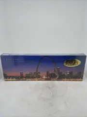 PANORAMIC JIGSAW PUZZLE ST LOUIS JEFFERSON NATIONAL EXPANSION MEMORIAL New