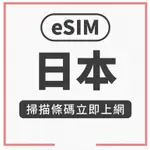 【日本 不降速 ESIM】8小時發貨 免等待 免插卡 ESIM SIM卡 ESIM日本 日本網卡 日本上網卡 日本網路卡