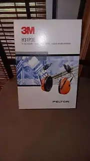 Peltor H31P3E HiViz Hard Hat Mounted Ear Muffs Helmet Hearing Protection Earmuff