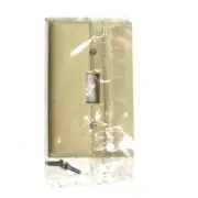 Wall Plate, Single Toggle, BOX OF 16- LEGRAND - PASS & SEY Urea Ivory TP1-ICC100