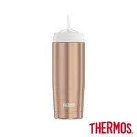 在飛比找7-ELEVEN線上購物中心優惠-THERMOS膳魔師吸管隨行瓶470ml(TS4037RG)