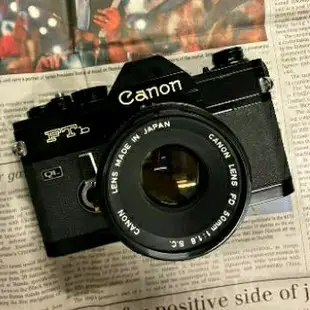 Canon FTb QL經典單眼底片相機原廠鏡頭