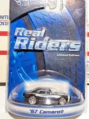 Hot Wheels 67 Camaro Real Riders Series Limited Edition