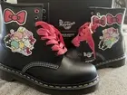 HELLO KITTY & FRIENDS DOC MARTENS SANRIO DR. MARTENS WOMENS US 9 BOOTS NIB