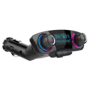 Car Audio MP3 Player FM Transmitter Modulator Bluetooth Handsfree USB Charger (for: Audi)