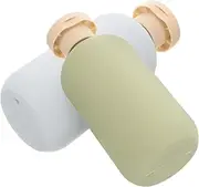 DONFAMDS 2Pcs Travel Toiletry Bottles Leak Shampoo and Lotion Containers Portable Squeezable Travel Bottles for Personal
