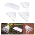Camp Rake Lawn Care Tool Head Detachable Leaf Rake Shrub Rake Garden Rake for