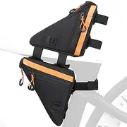 Bikes Frame Bag,Waterproof Bikes Bag with Large Capacity - Stable Frame Bag Multi-Opening Design Triangle Bag for Road Bikes Mountain Bikes