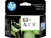 HP 63XL High Yield Tri-color Original Ink Cartridge