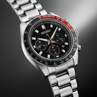 SEIKO精工 Prospex SpeedTimer 太陽能計時腕錶-黑紅 SSC915P1/V192-0AH0D 熊貓錶_SK028