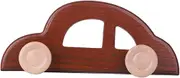 Wooden Coat Rack Storage Hanger Wall Mount Organizer Wall Hook Hanging Key Holder for Extension Cord Cord Garden Robe Purse, Car 23x3.5x9.5cm