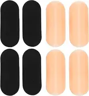 [OATIPHO] 4 Pairs Shoulder Pads Bra Shoulder Dents Pad Bra Strap Silicone Pad Bra Shoulder Dents Holder Bra Strap Holder Pad Bra Shoulder Dents Protector Bra Strap Cushion Bra Strap Pad