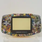 Smash Bros GBA complete handheld housing shell Game boy backlit ips lcd Advance
