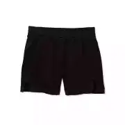 Athletic Works Shorts Girl Size XL (14-16) Black Polyester Pockets Elastic Waist