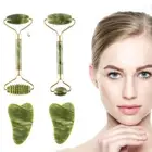 Face Roller Guasha Facial Massager Jade Roller Gua Sha Set Face Neck Back Eyes