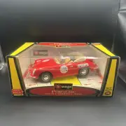 NEW Bburago 1/18 1961 PORSCHE 356 B CABRIOLET #126 Made Italy 1000 MIGLIA***