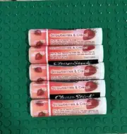Five Chapstick Strawberries And Cream Lip Balm Lot New