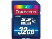 Transcend 32GB Class 10 SDHC Memory Card (TS32GSDHC10 )