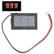 New Waterproof Battery Meter Auto Car Gauge Digital Voltmeter LED Red/Green/Blue