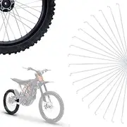 IUVWISN 36pcs Motorcycle Rear Spoke with 3.95mm Nipples for Sur Ron Light Bee X/S for Segway X160 X260 Electric Dirt Bike