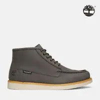 在飛比找ETMall東森購物網優惠-Timberland 男款灰色磨砂革中筒靴|A5XUY033