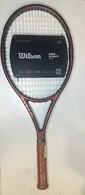 Wilson Pro Staff Team Tennis Racquet V14 3 Copper 4 3/8 100i (WR136011U3) - New