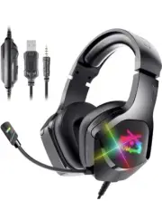 Gaming Headset Microphone Stereo Headset for Xbox One/PC/PS4/PS5 Controller