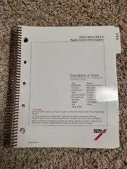 NOS Spies Heckler World Color Information Paint Chip Book 2011-2012-2013