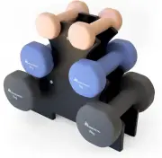 Meteor Dumbbells Anti-Slip Neoprene Dumbbell Soft Touch Grip Hand Weights Home G