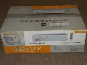 New Emerson EWD2202 DVD Player / VCR VHS Combo Player Video Cassette Recorder