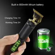 Professional Cordless Outliner Hair Trimmer 0mm Baldheaded