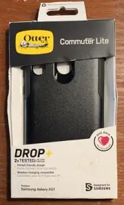 OtterBox Commuter Lite Series Case for Samsung Galaxy A21-Black