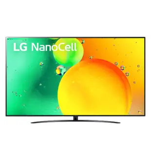 明星3C (全新品)LG 65NANO76SQA 65吋 一奈米 4K AI語音物聯網電視*(B0417)