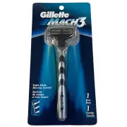 Gillette Mach 3 Triple Blade Razor Vintage 1998 New Factory Sealed Mens