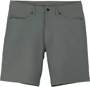 [The American Outdoorsman] Mens Hiking Shorts with Built-in Belt Ideal for All Outdoor Activity, Agave Green, 32