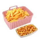 Air Fryer Steaming Mat Silicone Baking Sheet for Bpa-free Pot Tray Liners Oven