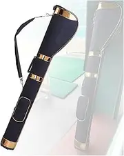 Golf Club Bag, Portable Golf Club Carrier Bag Hold 6 to 7 Clubs,Removable Shoulder Strap Golf Training Case, for Outdoor Travel Training Club Garage