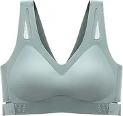 [Dress Cici] Seamless Sports Bra, Low Impact, Wireless, Push Up Bra