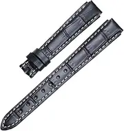 [BHUTMPJK] Fit For Rado Fit For Centrix Leather R30939125 R30554105 Watch Band Strap Classic And Practical